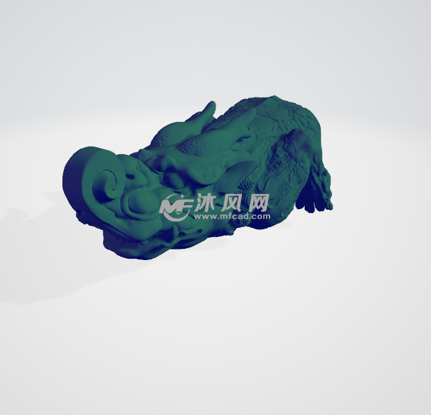 神兽的头像模型