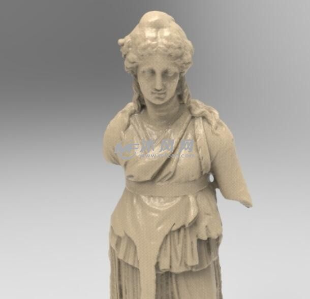 嘉士伯座神像外形图