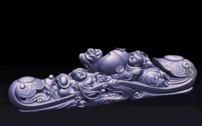 如意童子轴测图