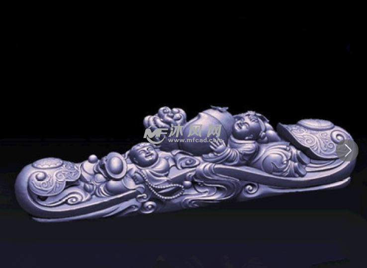 如意童子轴测图