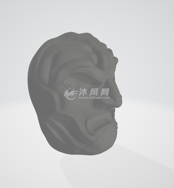 恶魔之王面具外形图