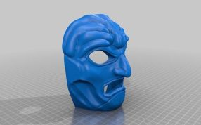 恶魔之王面具外形图