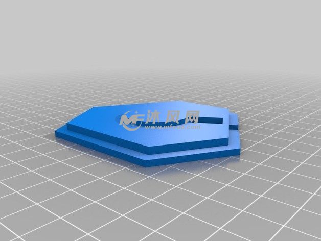 希腊曲流灯轴测图