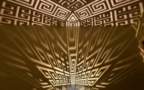 希腊曲流灯渲染图