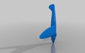 金属平面飞机侧视图