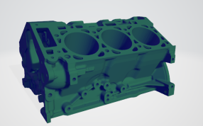 发动机缸体外形图