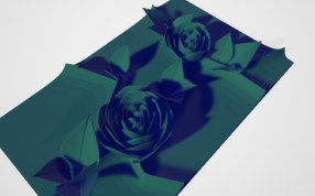 紫色妖姬花外形图