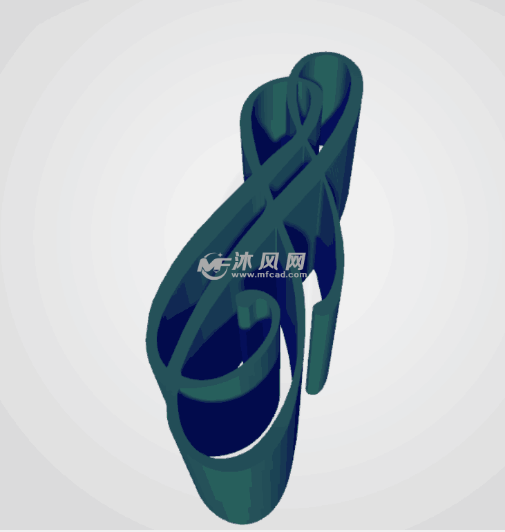 青春饰品模型 外形图