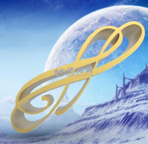 青春饰品模型 效果图