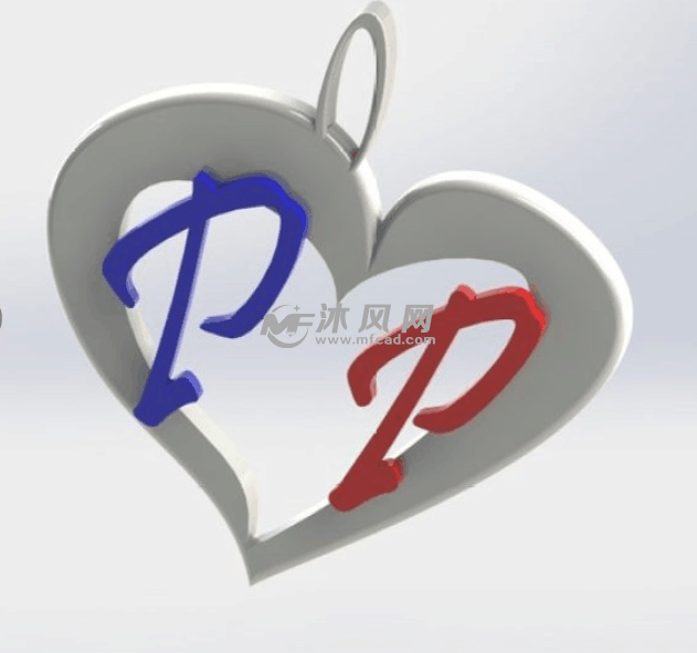 巴黎和平吊坠效果图