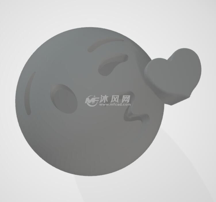 QQ 亲亲表情侧视图