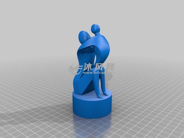 母亲节雕塑stl模型