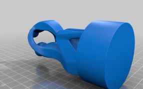 母亲节雕塑侧视图