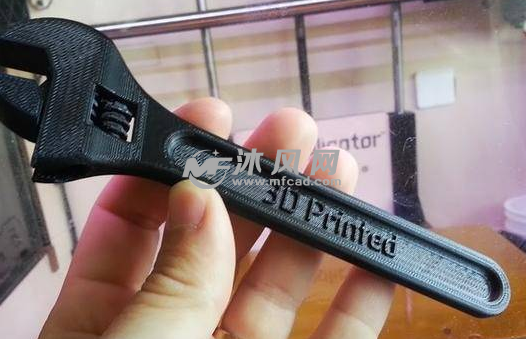 活口扳手打印成品