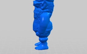 胡子爷爷侧视图