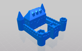 玩具微型城堡设计