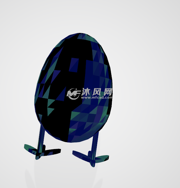 正视图呆萌姿势