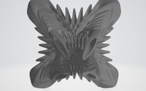 俯视图看见造型