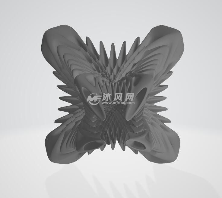 俯视图看见造型