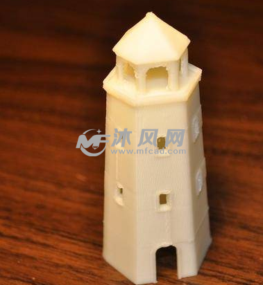 灯塔模型打印完成图