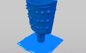 青铜编钟的轴测图