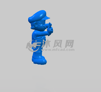 马里奥的侧视图