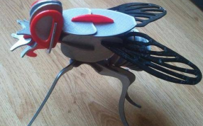 三维打印苍蝇设计