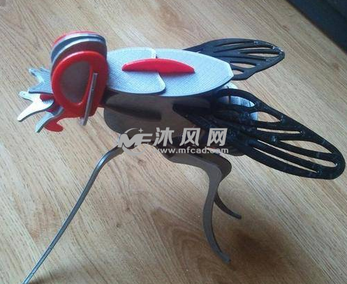 三维打印苍蝇设计