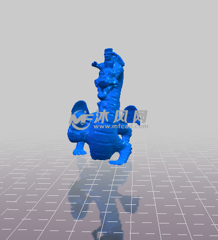 海马龙的正视图