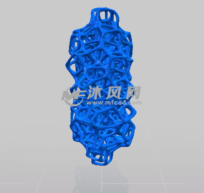 环状模型侧视图