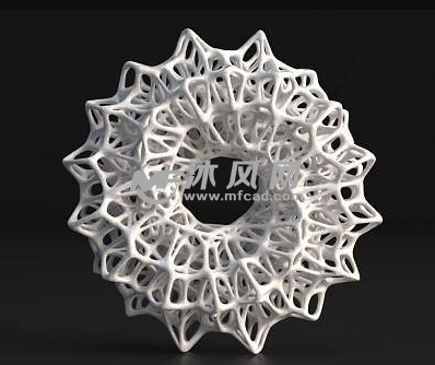 环状模型打印成品
