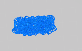 环状模型俯视图