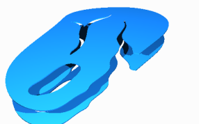 牛排的上下夹层