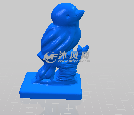 白灵鸟的侧视图