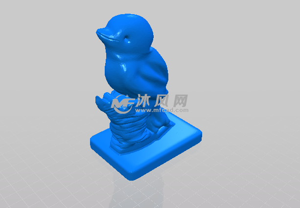 百灵鸟的轴测图