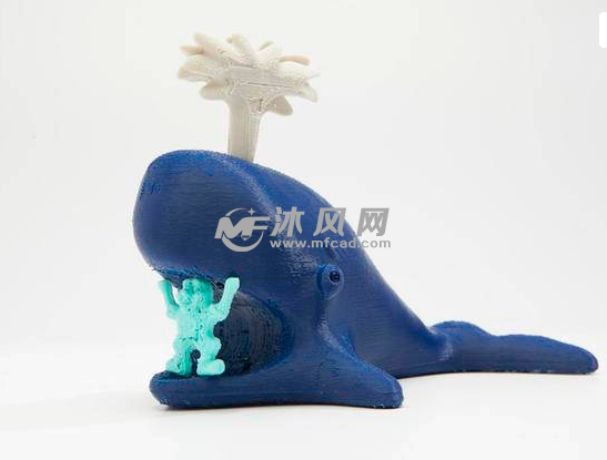 蓝鲸打印模型