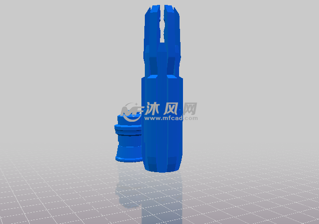 螺丝刀的侧视图