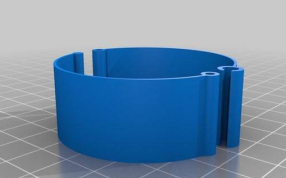 表带模型轴测图