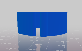 手表模型侧视图