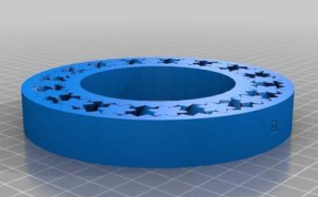 手臂轴承的轴测图