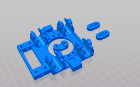 固定夹的打印模型