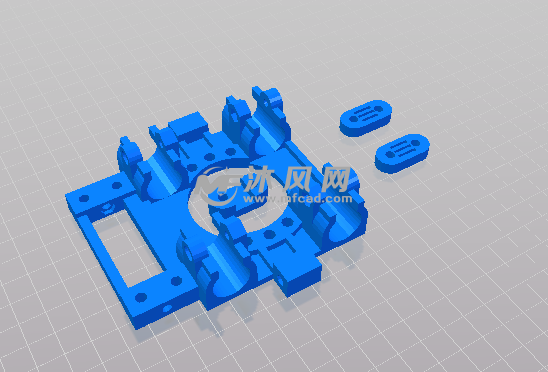 固定夹的打印模型