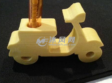 摩托车笔插模型