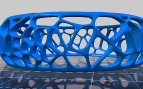 镂空手环的侧视图