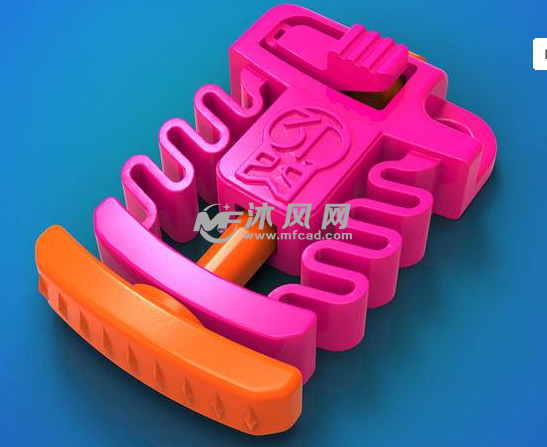 锁具打印实物图