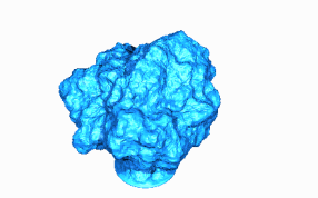 蘑菇云的俯视图