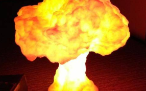 蘑菇云接灯光效果图