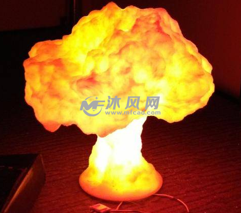 蘑菇云接灯光效果图