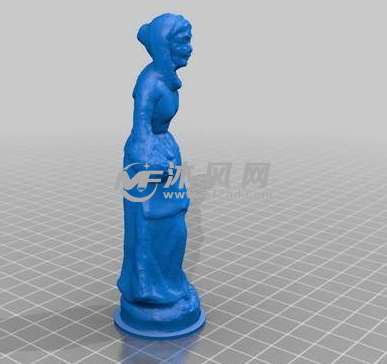 老太的三维模型