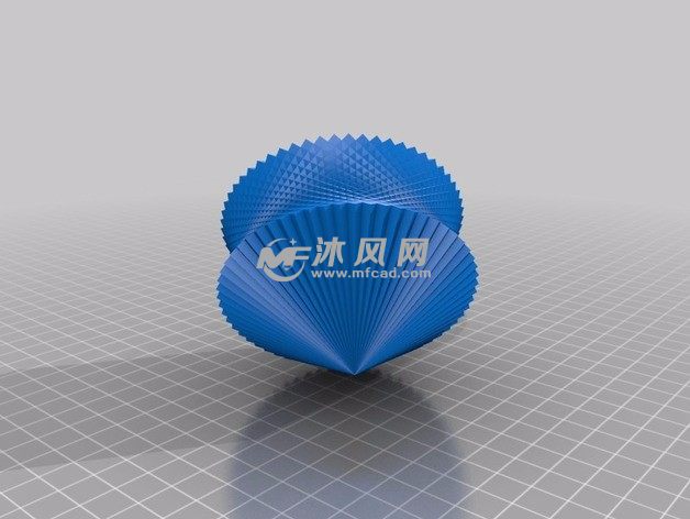 旋转部分的轴测图模型